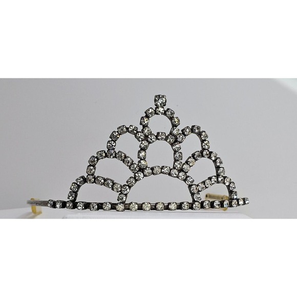 Jewelry - Vintage 1940s - 50s Rhinestone Tiara